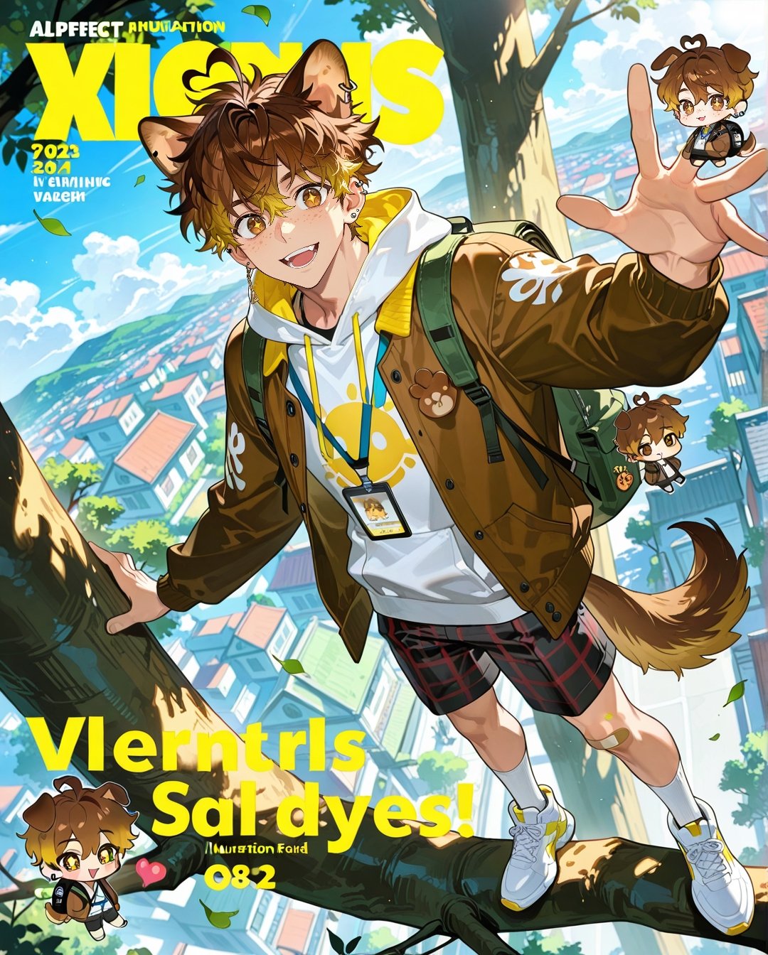 AI-generated image analyzed by PromptLens