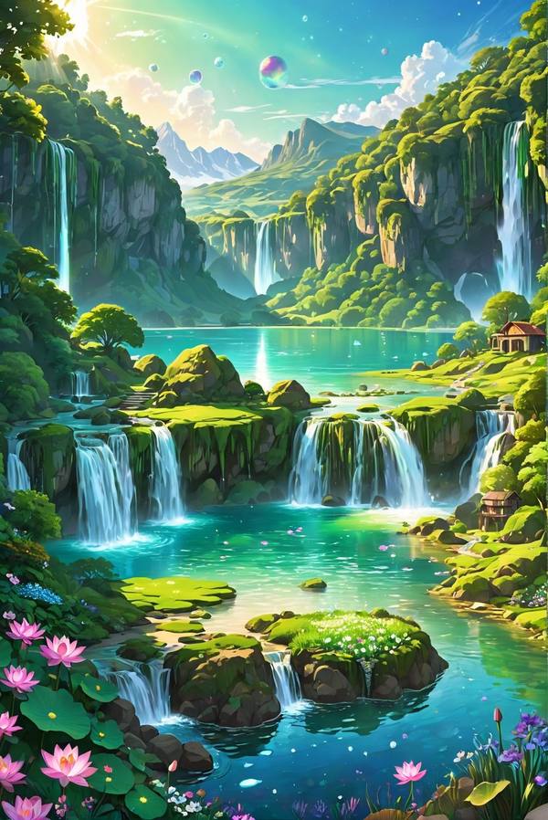 AI-generated image analyzed by PromptLens