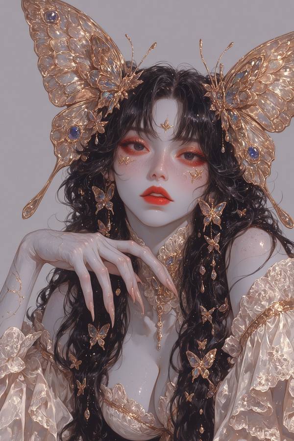 AI-generated image analyzed by PromptLens