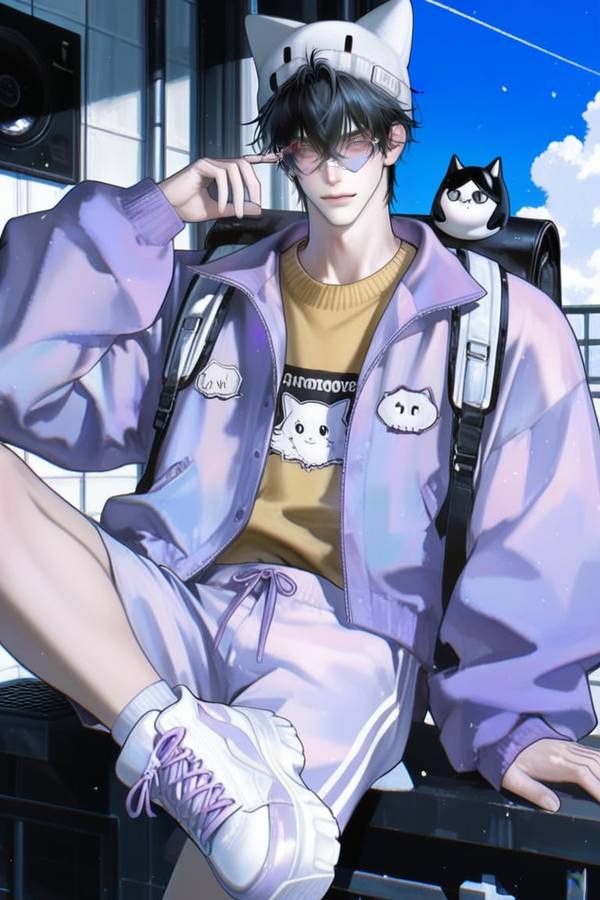 AI-generated image analyzed by PromptLens