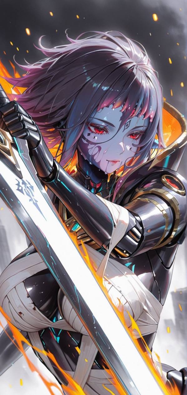 AI-generated image analyzed by PromptLens