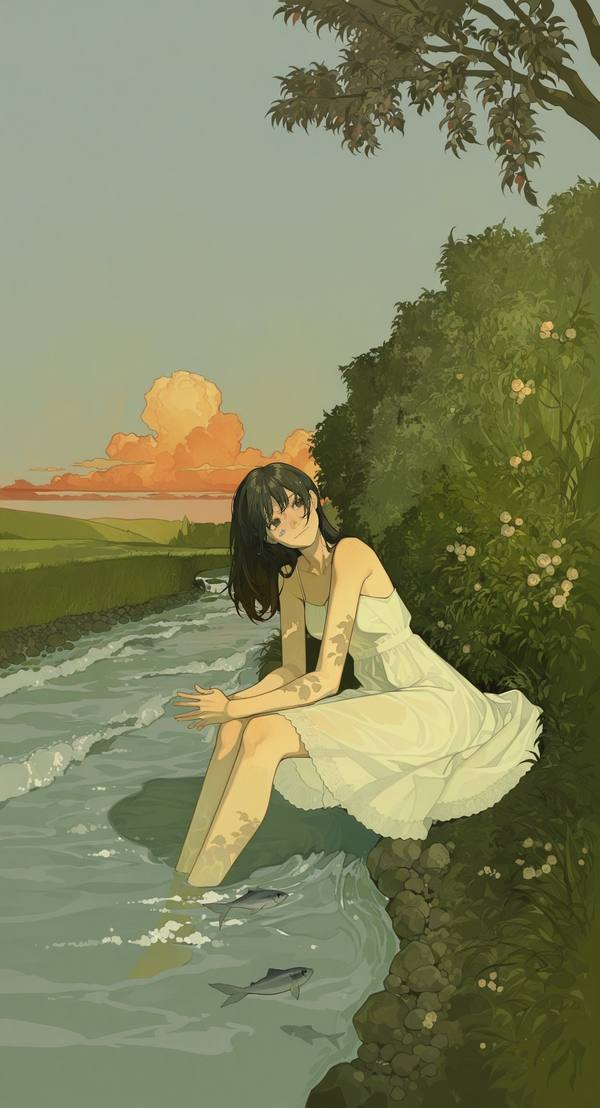 AI-generated image analyzed by PromptLens