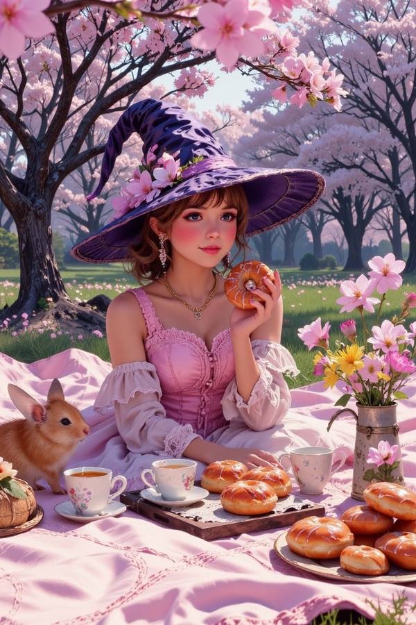 AI-generated image analyzed by PromptLens