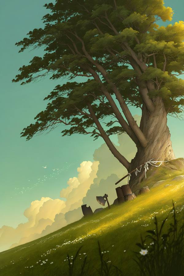 AI-generated image analyzed by PromptLens