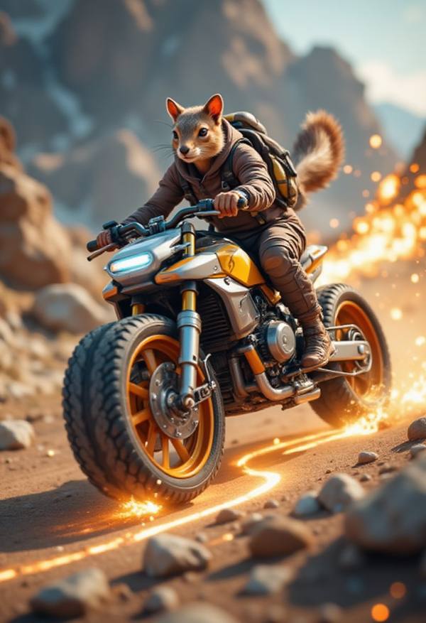 AI-generated image analyzed by PromptLens