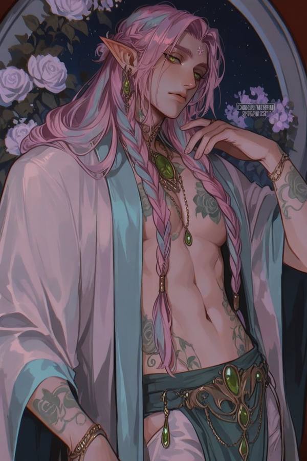 AI-generated image analyzed by PromptLens