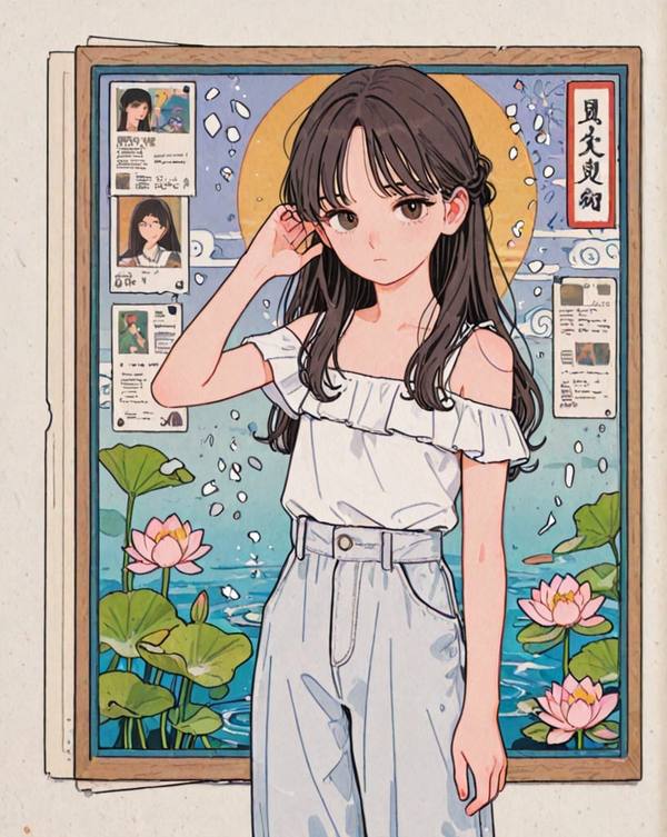 AI-generated image analyzed by PromptLens