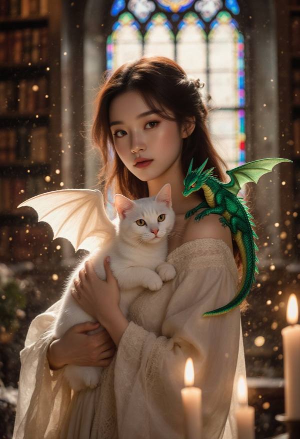 AI-generated image analyzed by PromptLens