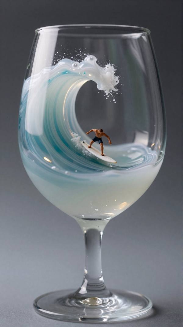 AI-generated image analyzed by PromptLens