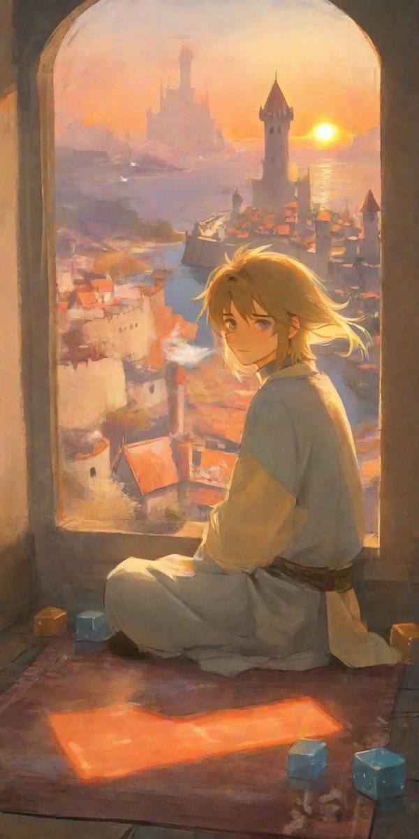 AI-generated image analyzed by PromptLens