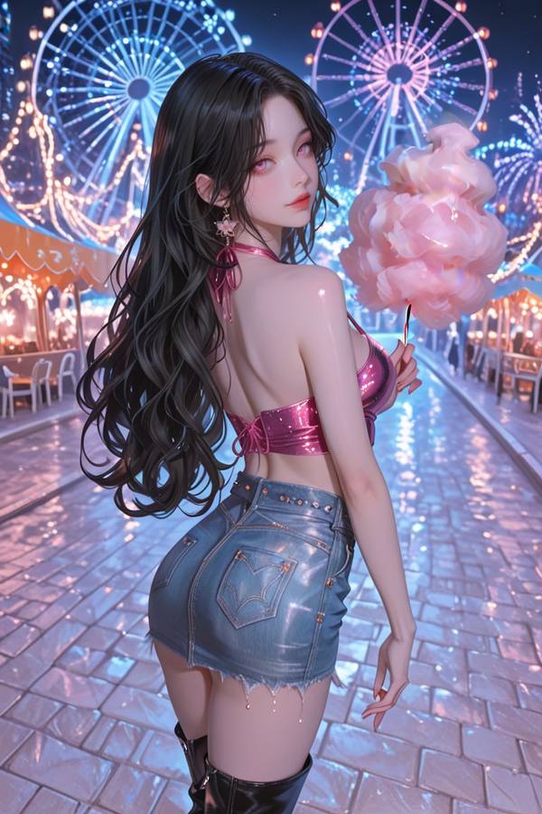 AI-generated image analyzed by PromptLens