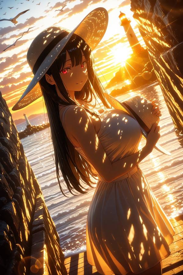 AI-generated image analyzed by PromptLens