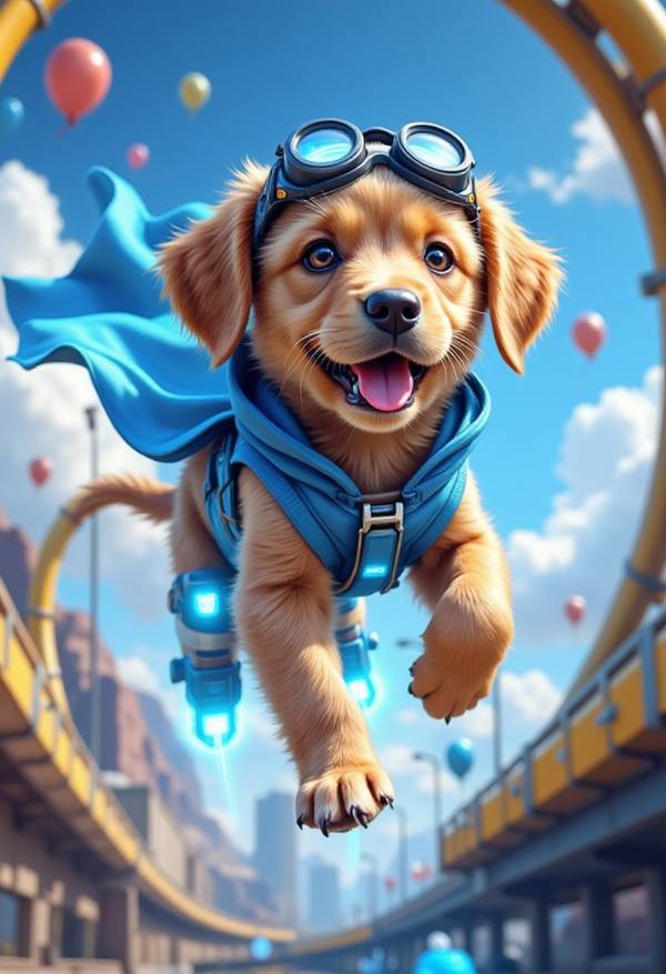 AI-generated image analyzed by PromptLens