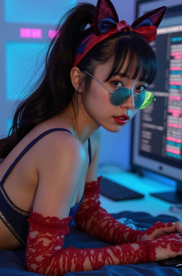 AI-generated image analyzed by PromptLens