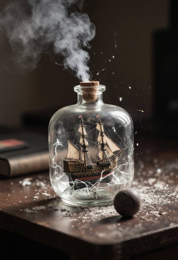 AI-generated image analyzed by PromptLens