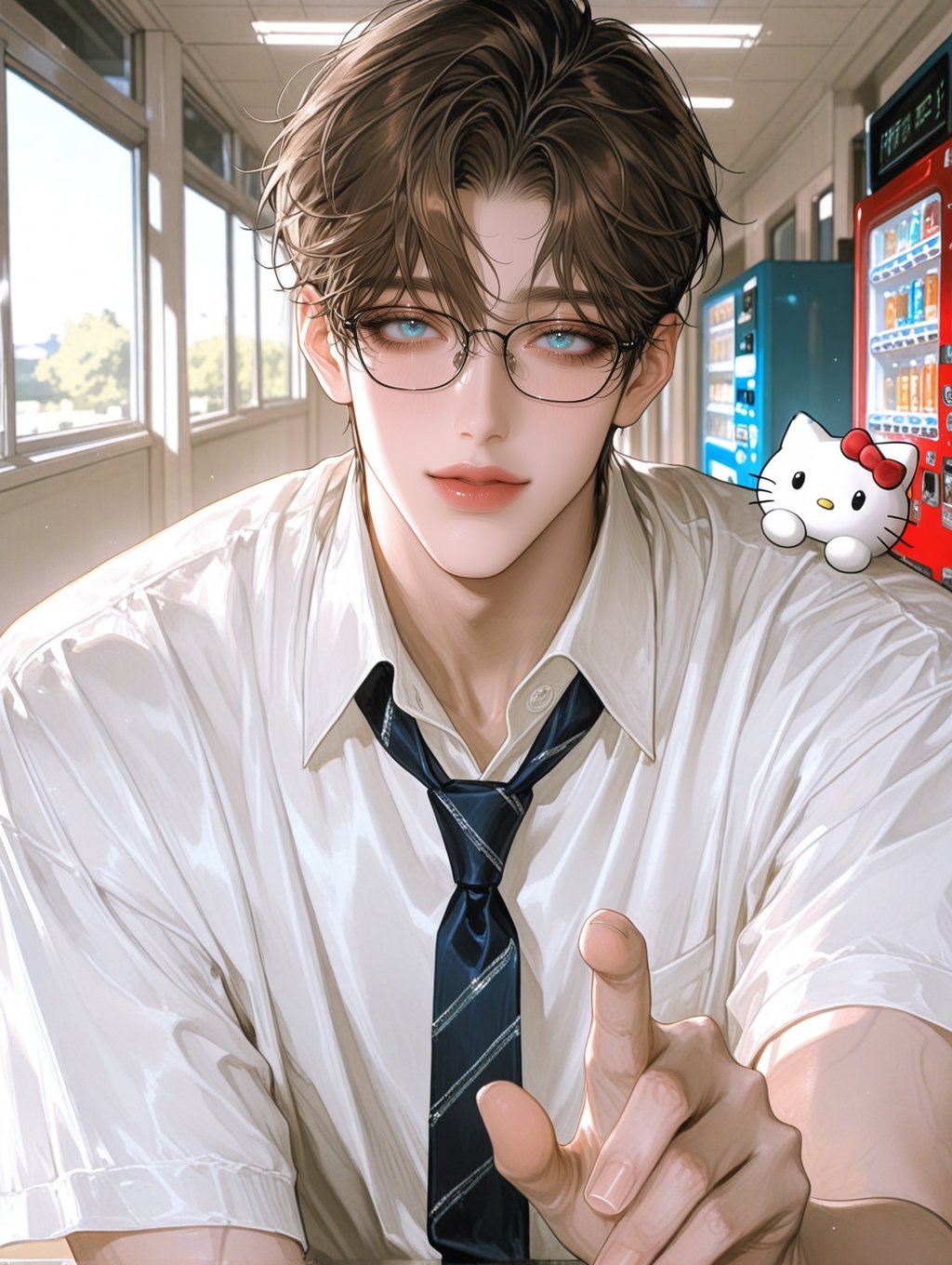 AI-generated image analyzed by PromptLens