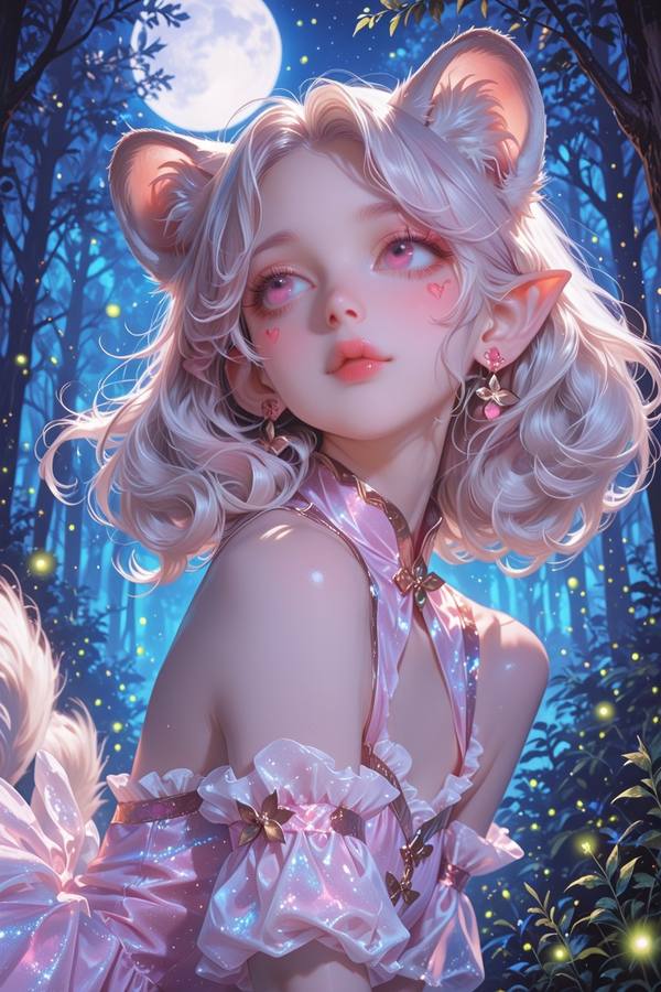 AI-generated image analyzed by PromptLens