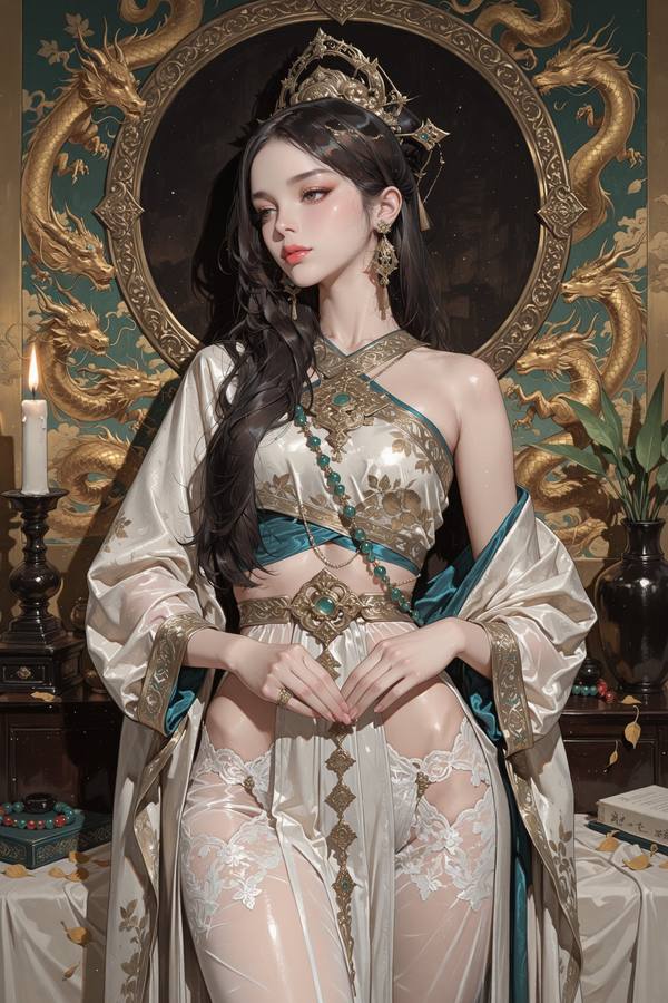 AI-generated image analyzed by PromptLens