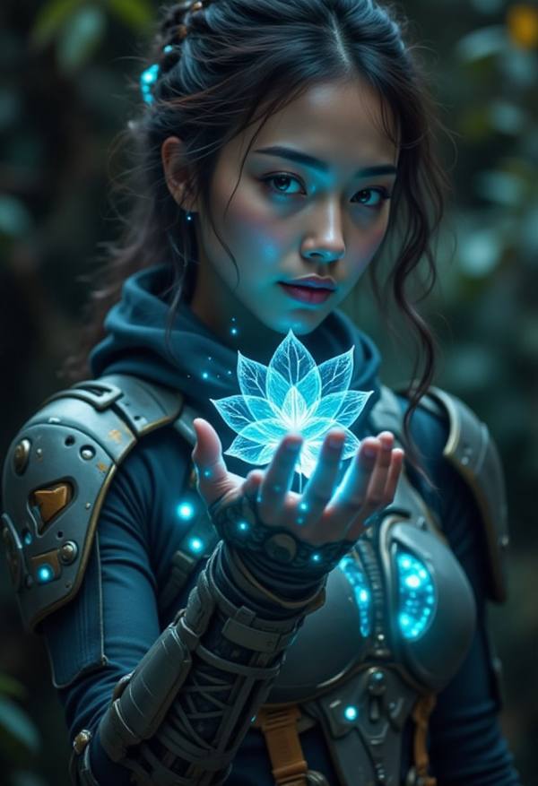 AI-generated image analyzed by PromptLens