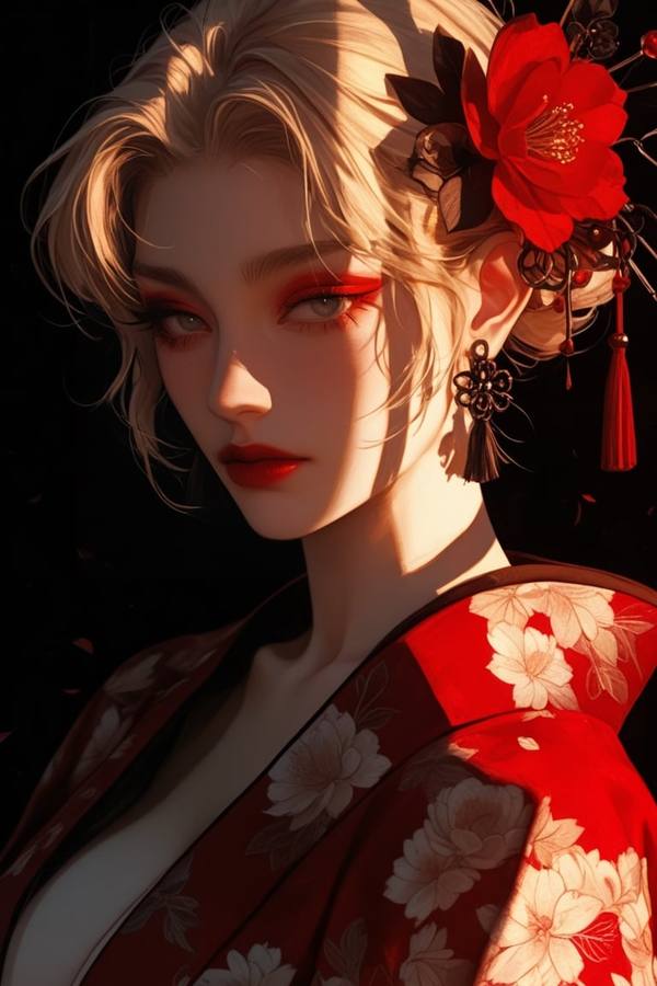 AI-generated image analyzed by PromptLens