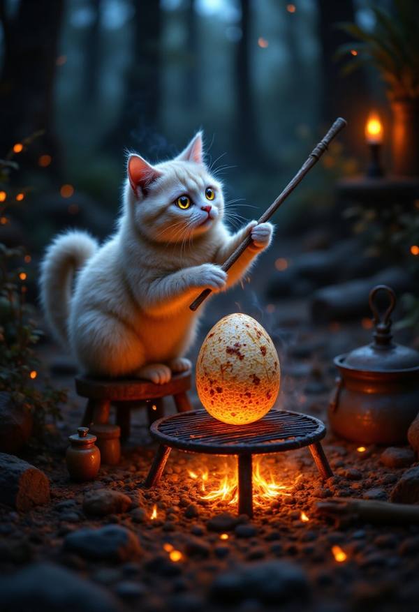 AI-generated image analyzed by PromptLens