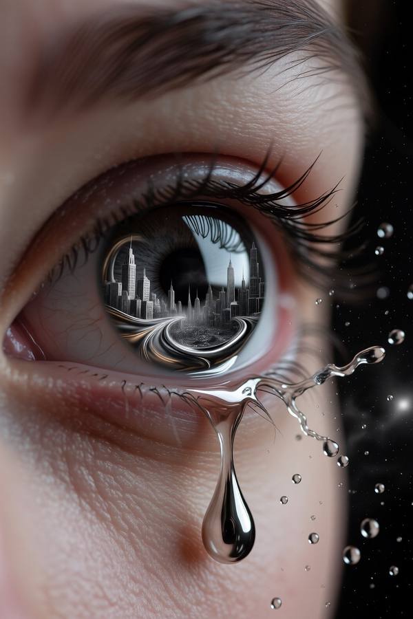 AI-generated image analyzed by PromptLens