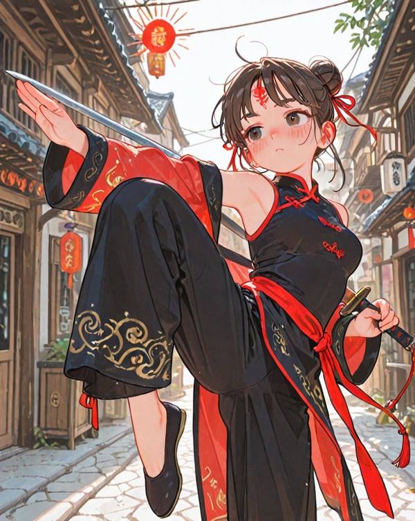 AI-generated image analyzed by PromptLens