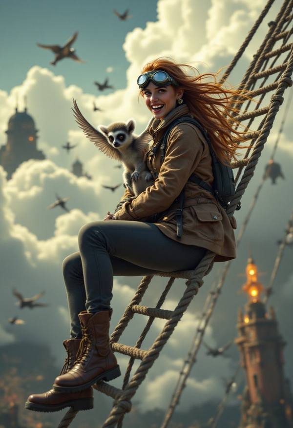 AI-generated image analyzed by PromptLens