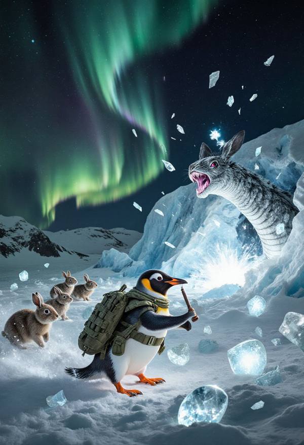 AI-generated image analyzed by PromptLens