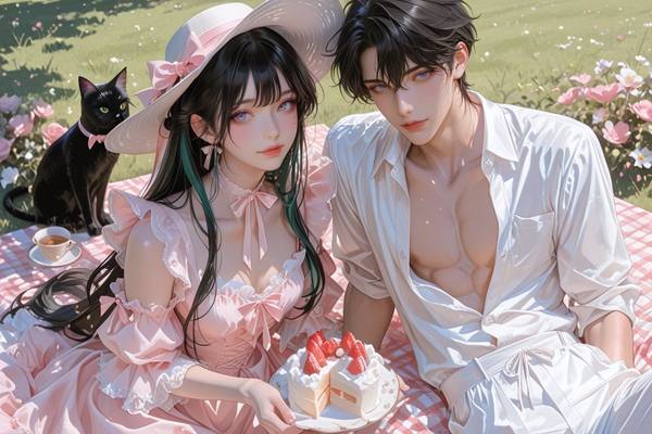 AI-generated image analyzed by PromptLens