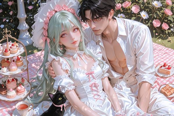 AI-generated image analyzed by PromptLens