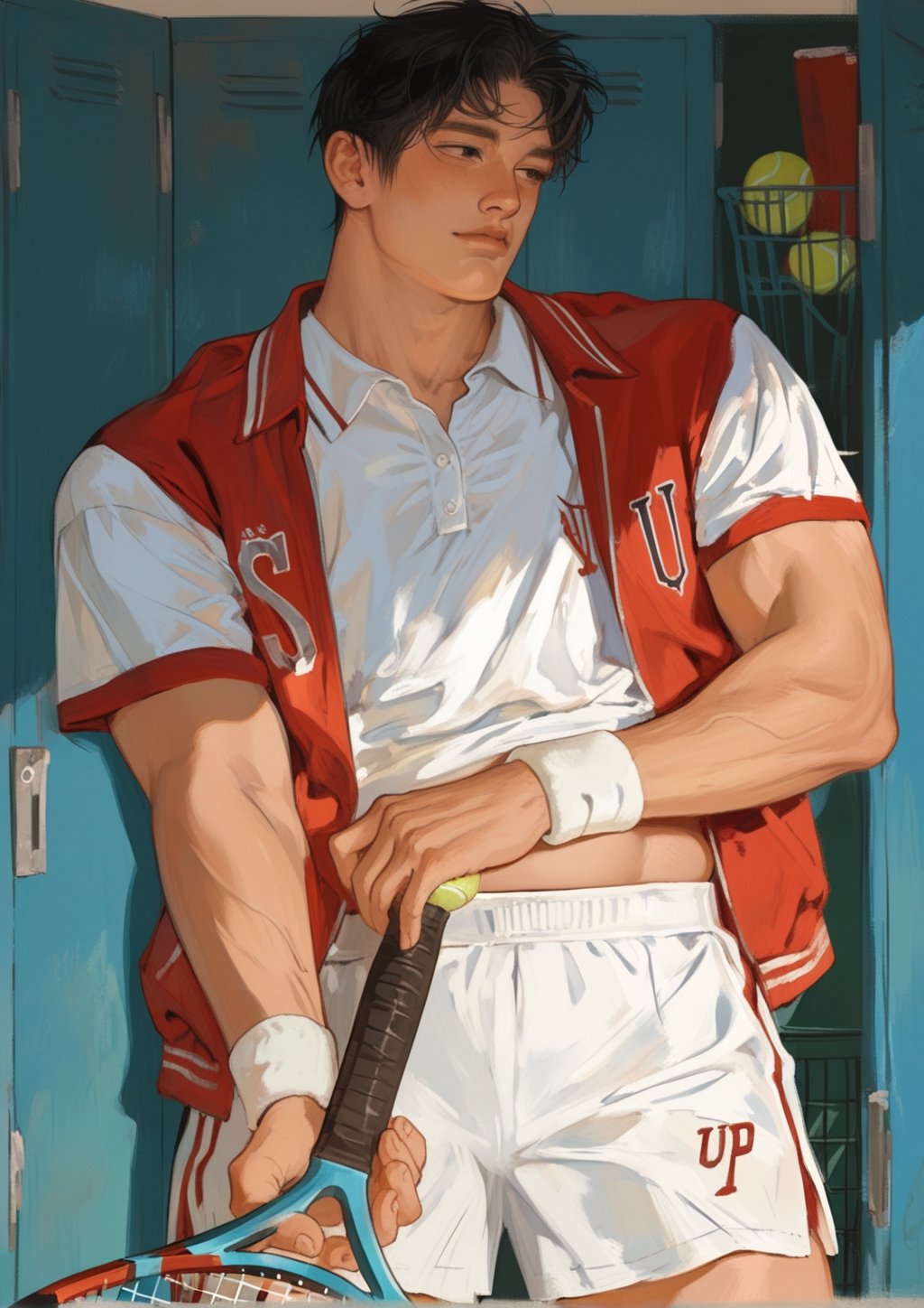 AI-generated image analyzed by PromptLens