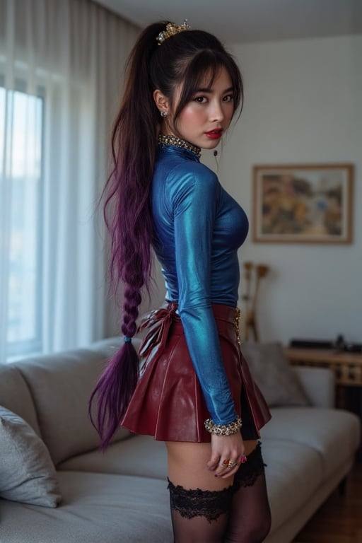 AI-generated image analyzed by PromptLens