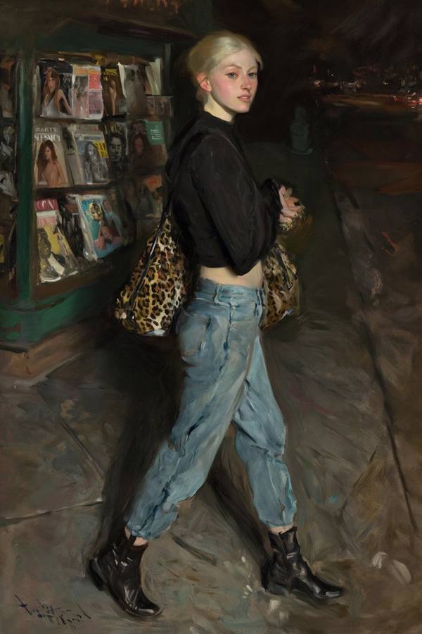 AI-generated image analyzed by PromptLens