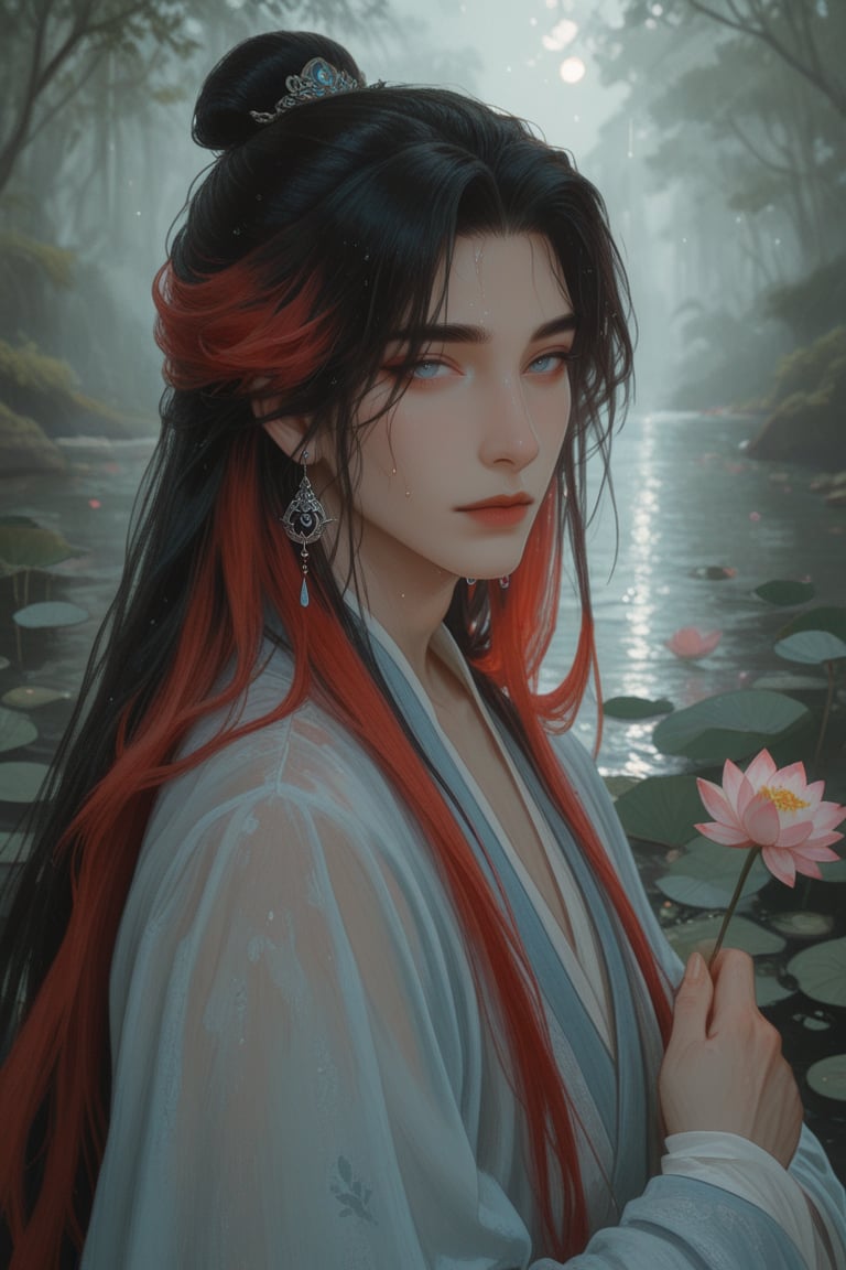 AI-generated image analyzed by PromptLens