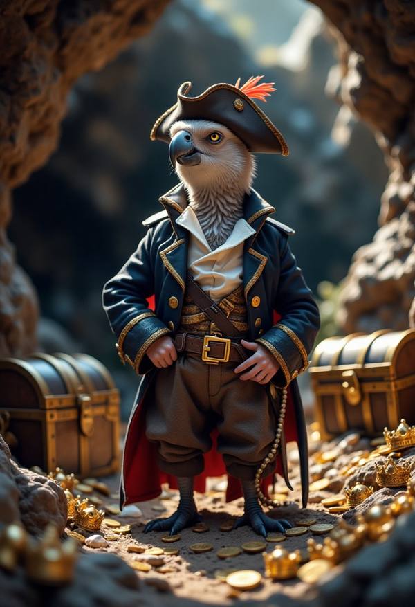 AI-generated image analyzed by PromptLens