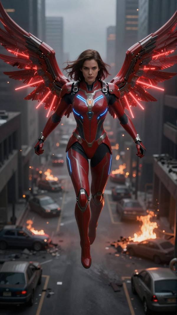 AI-generated image analyzed by PromptLens