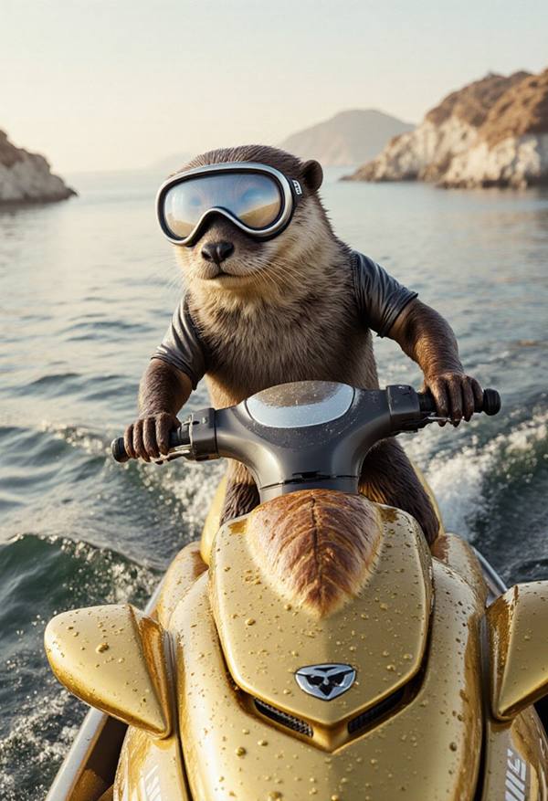 AI-generated image analyzed by PromptLens