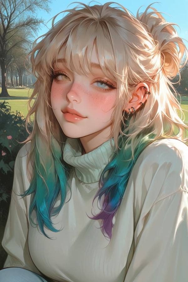 AI-generated image analyzed by PromptLens