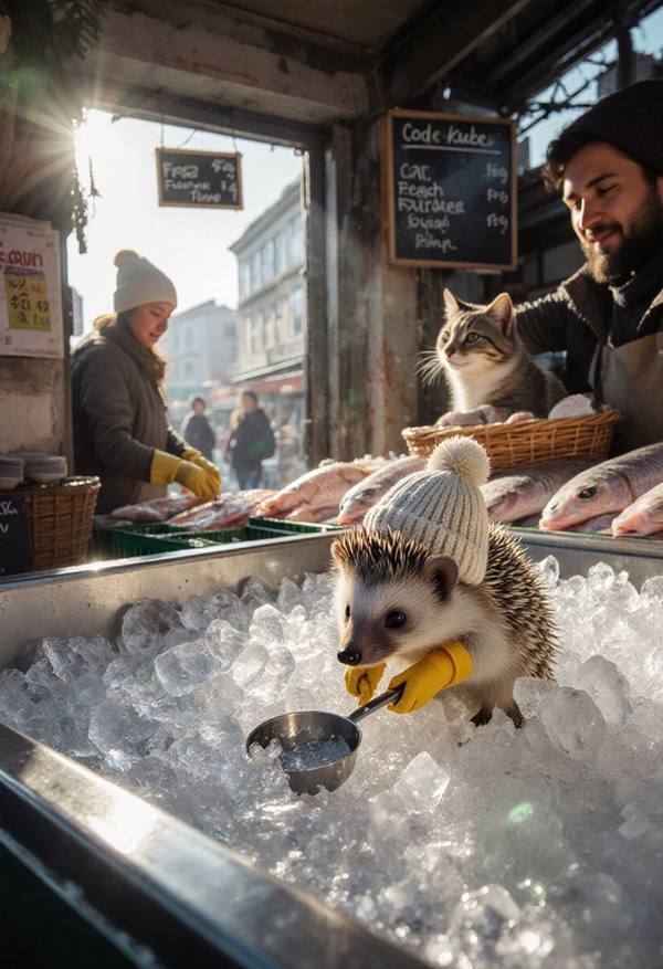 AI-generated image analyzed by PromptLens