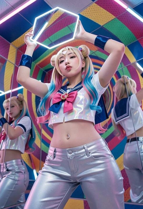 AI-generated image analyzed by PromptLens