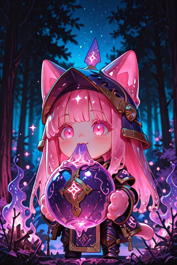 AI-generated image analyzed by PromptLens