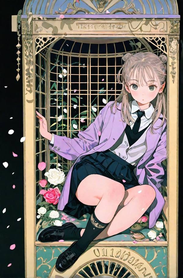 AI-generated image analyzed by PromptLens