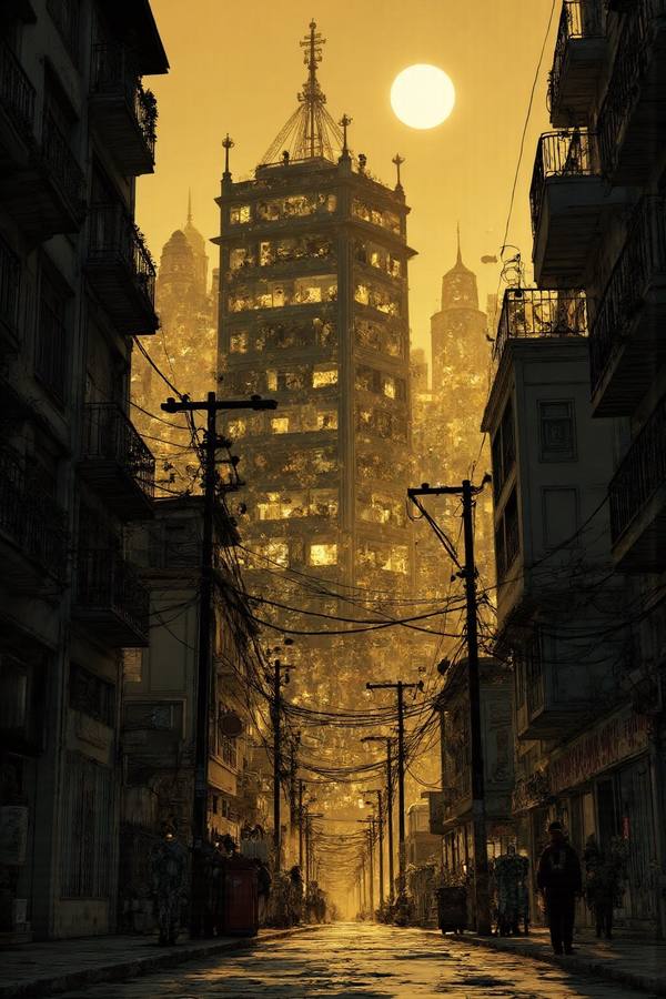 AI-generated image analyzed by PromptLens