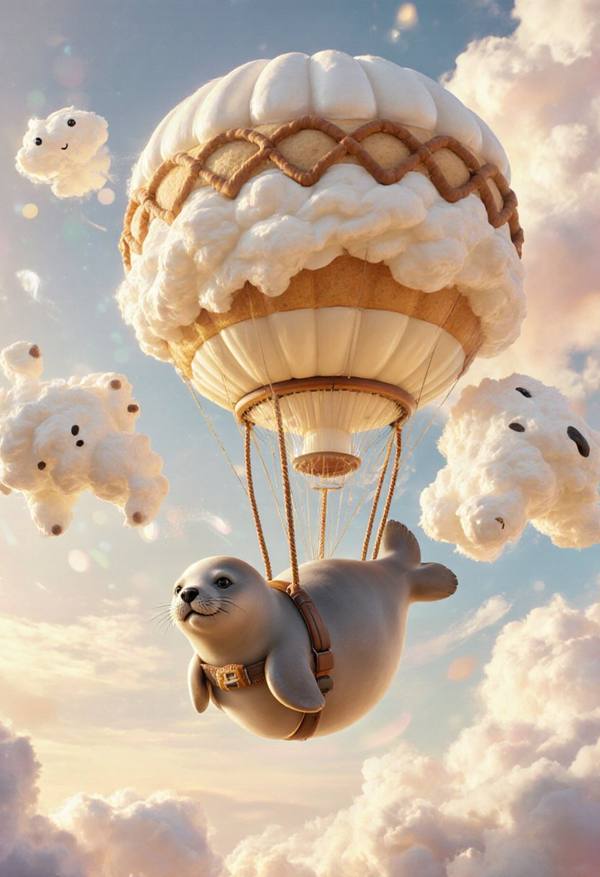 AI-generated image analyzed by PromptLens