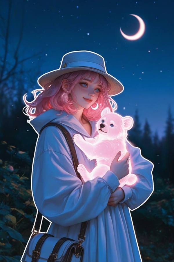 AI-generated image analyzed by PromptLens