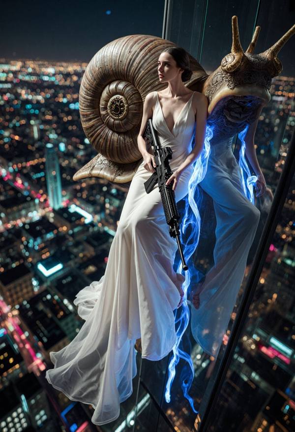 AI-generated image analyzed by PromptLens