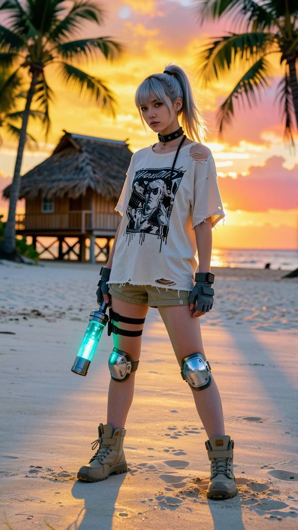 AI-generated image analyzed by PromptLens