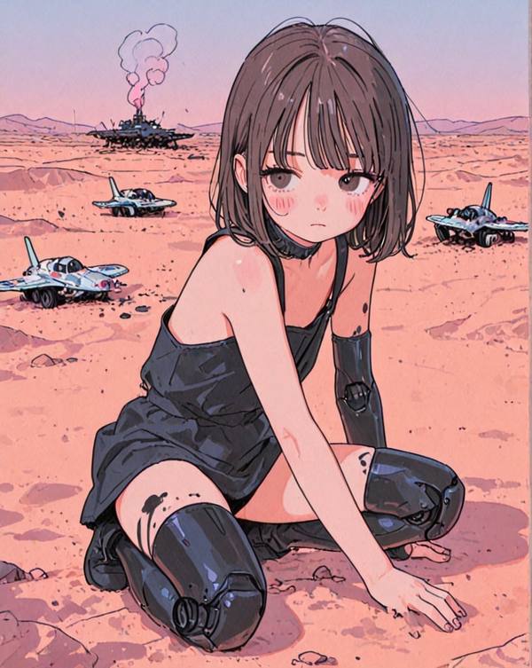 AI-generated image analyzed by PromptLens