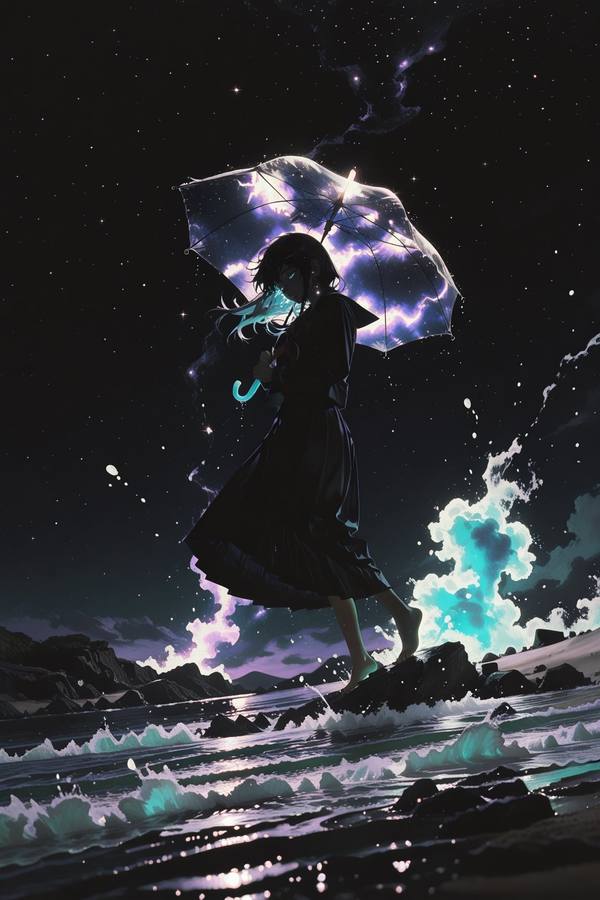 AI-generated image analyzed by PromptLens